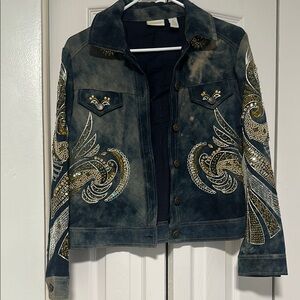 Embellished Denim Jacket